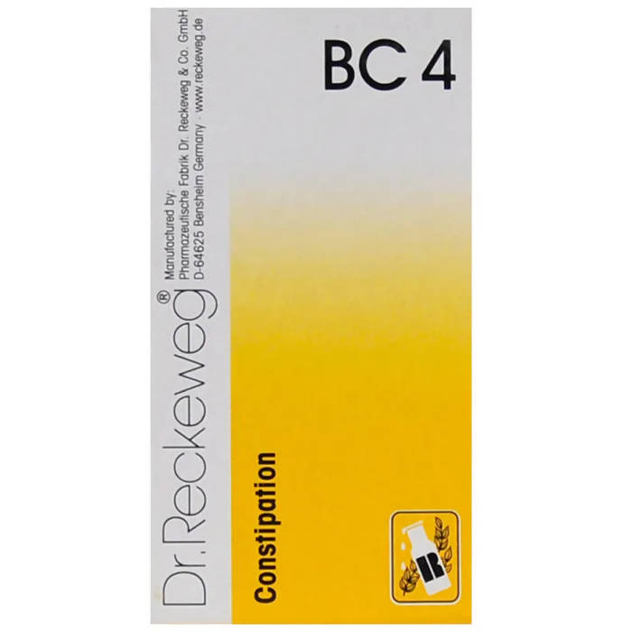 Dr. Reckeweg Bio Combination 4 (BC 4) Tablets - Safuron Naturals