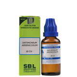 SBL Homeopathy Antimonium Arsenicosum Dilution - Safuron