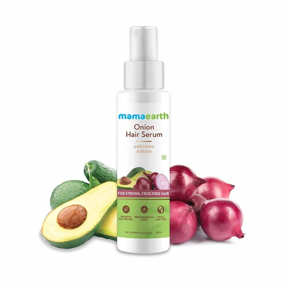 Mamaearth Onion Hair Serum For Strong , Frizz Free Hair Mamaearth Onion Hair Serum For Strong , Frizz Free Hair