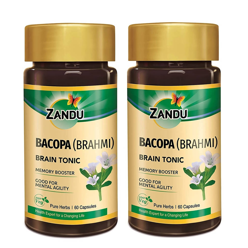 Zandu Bacopa (Brahmi) Brain Tonic Capsules online Zandu Bacopa (Brahmi) Brain Tonic Capsules online