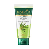 Biotique Advanced Organics Tea Tree Skin Clearing Facial Wash - Safuron