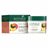 Biotique Advanced Ayurveda Bio Peach Clarifying & Refining Peel-Off Mask - Safuron