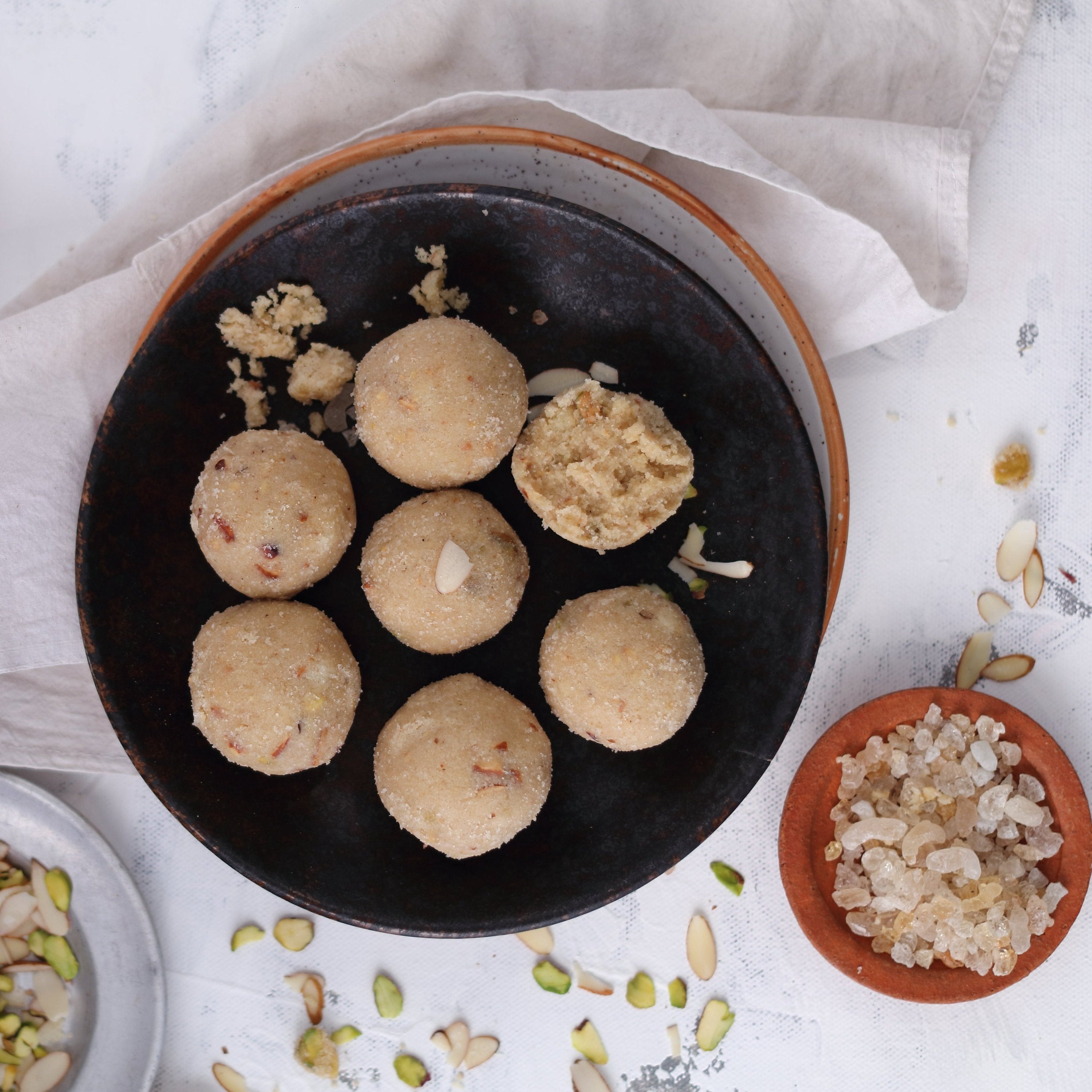 Almond House Gound Laddu Almond House