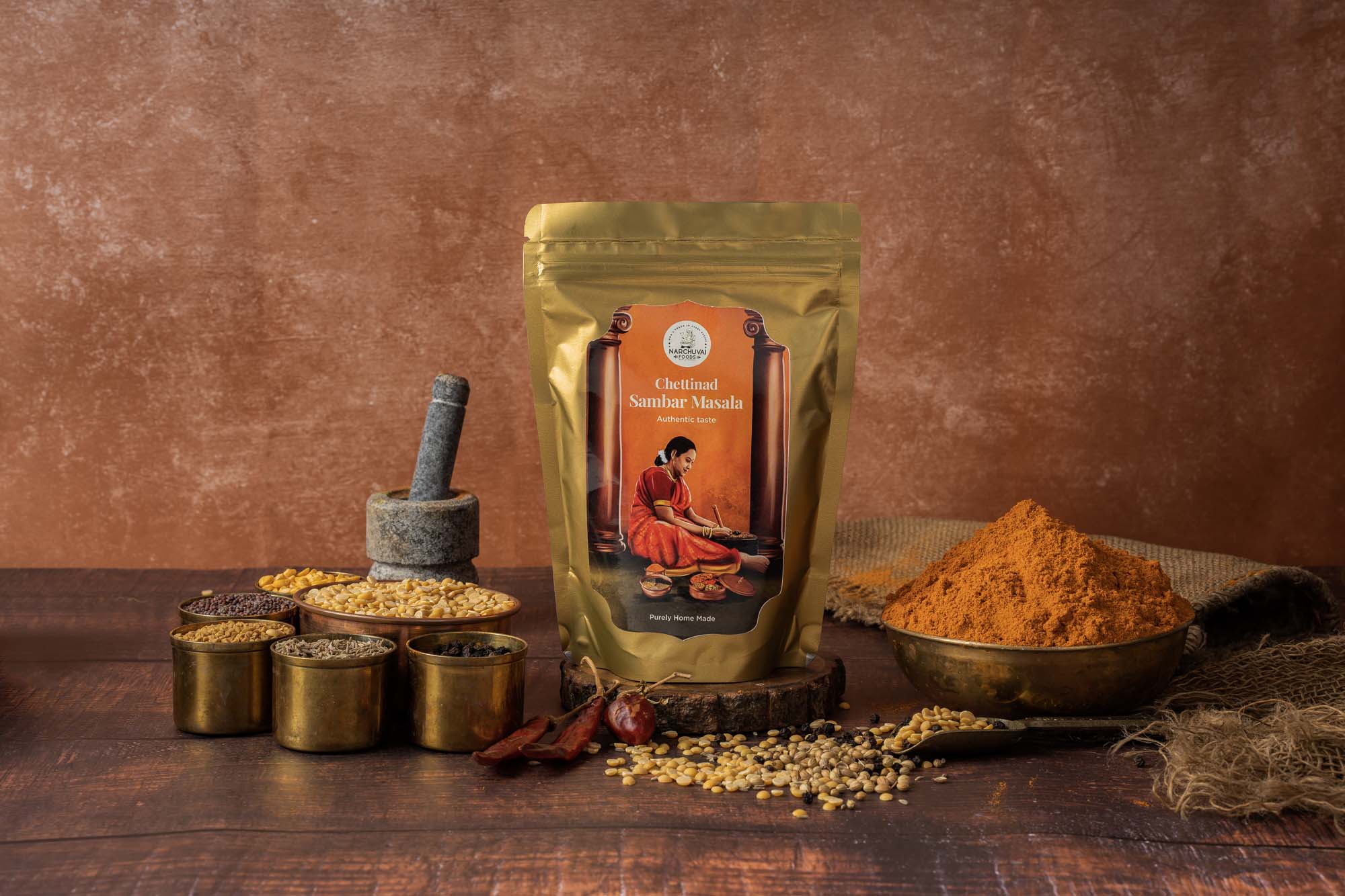 Narchuvai Foods Chettinad Sambar Masala Narchuvai Foods