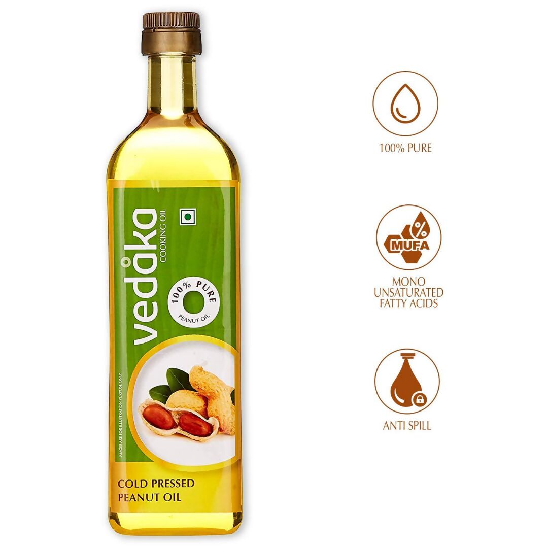 Vedaka Cold Pressed Peanut (Groundnut) Oil Vedaka