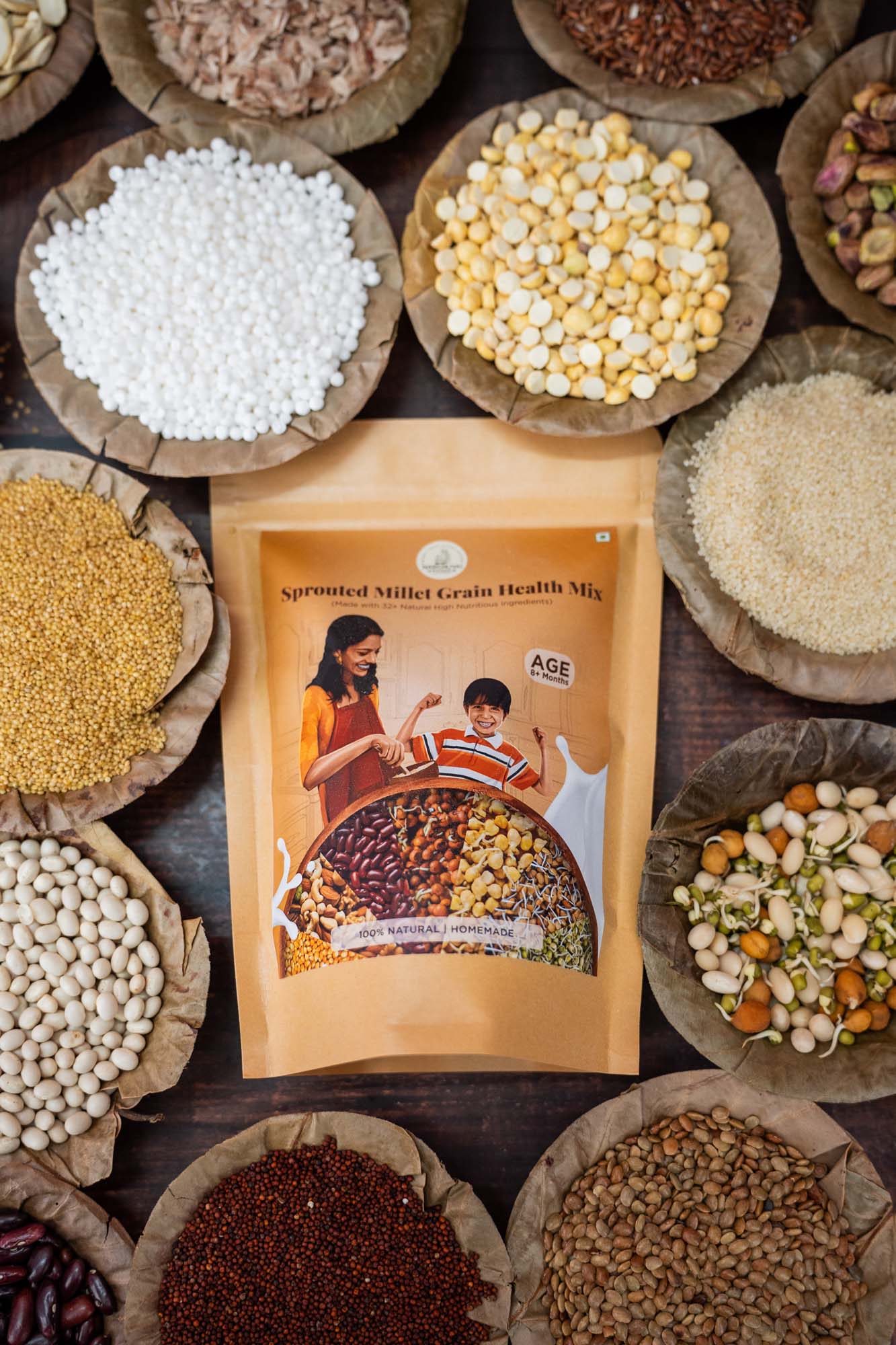 Narchuvai Foods Sprouted Millet Grain Health Mix Narchuvai Foods