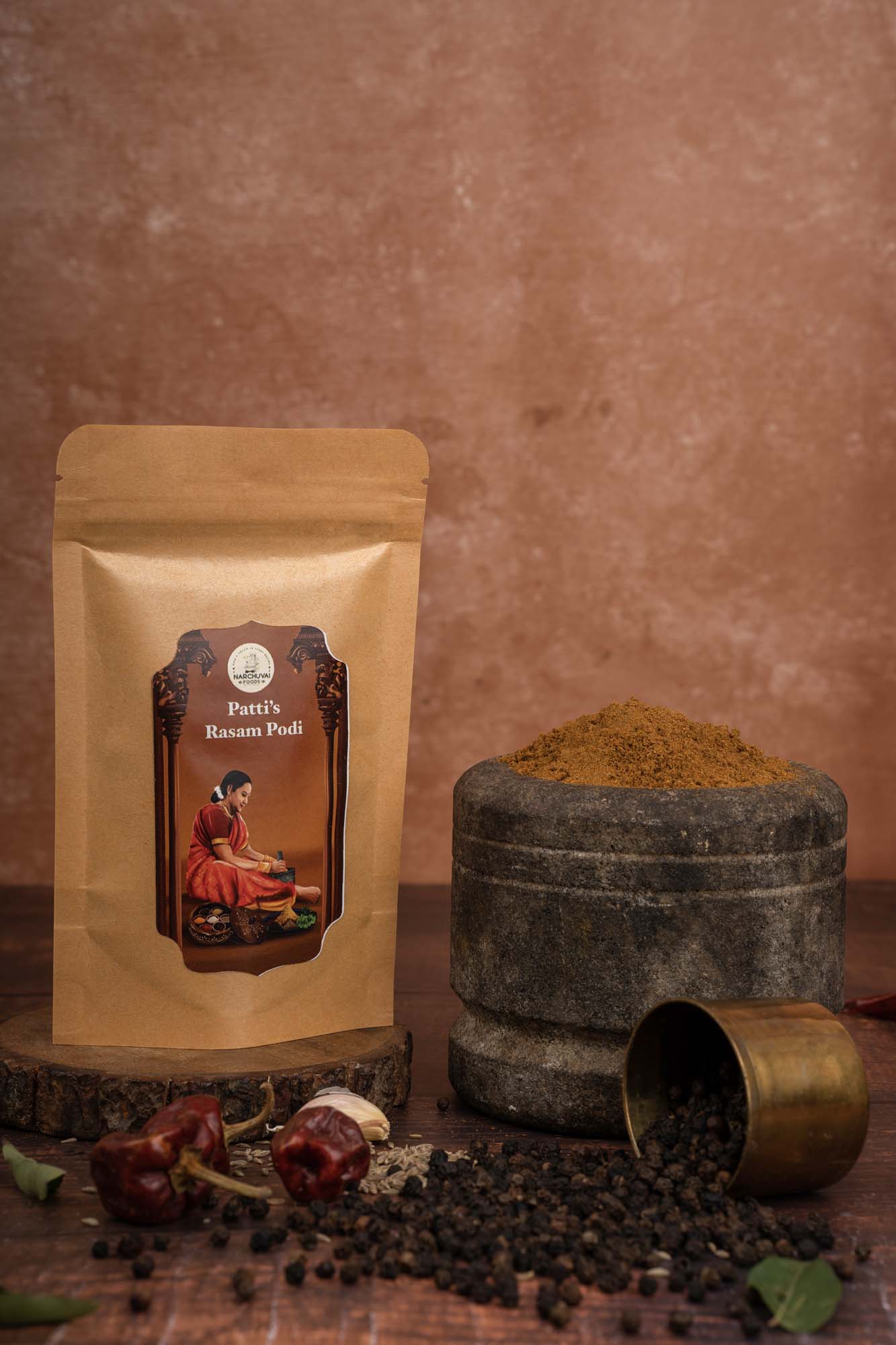 Narchuvai Foods Patti’s Rasam Podi Narchuvai Foods