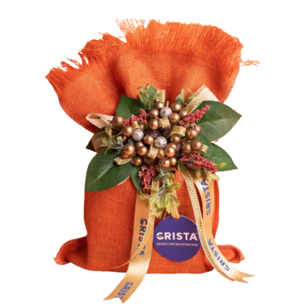 Crista Spices Earthy Spice Potli - Orange - Safuron