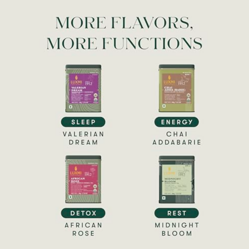 Luxmi Estates Vanilla Rooibos Chai Herbal Infusion Luxmi Estates