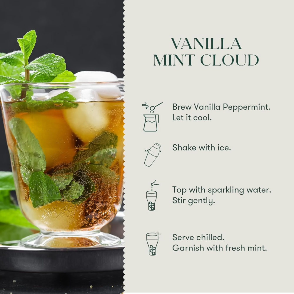 Luxmi Estates Vanilla Peppermint Herbal Infusion Luxmi Estates