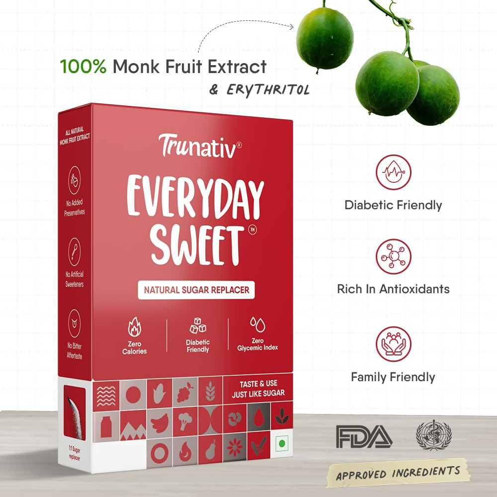 Trunativ Everyday Sweet Monkfruit Sweetener Powder Trunativ