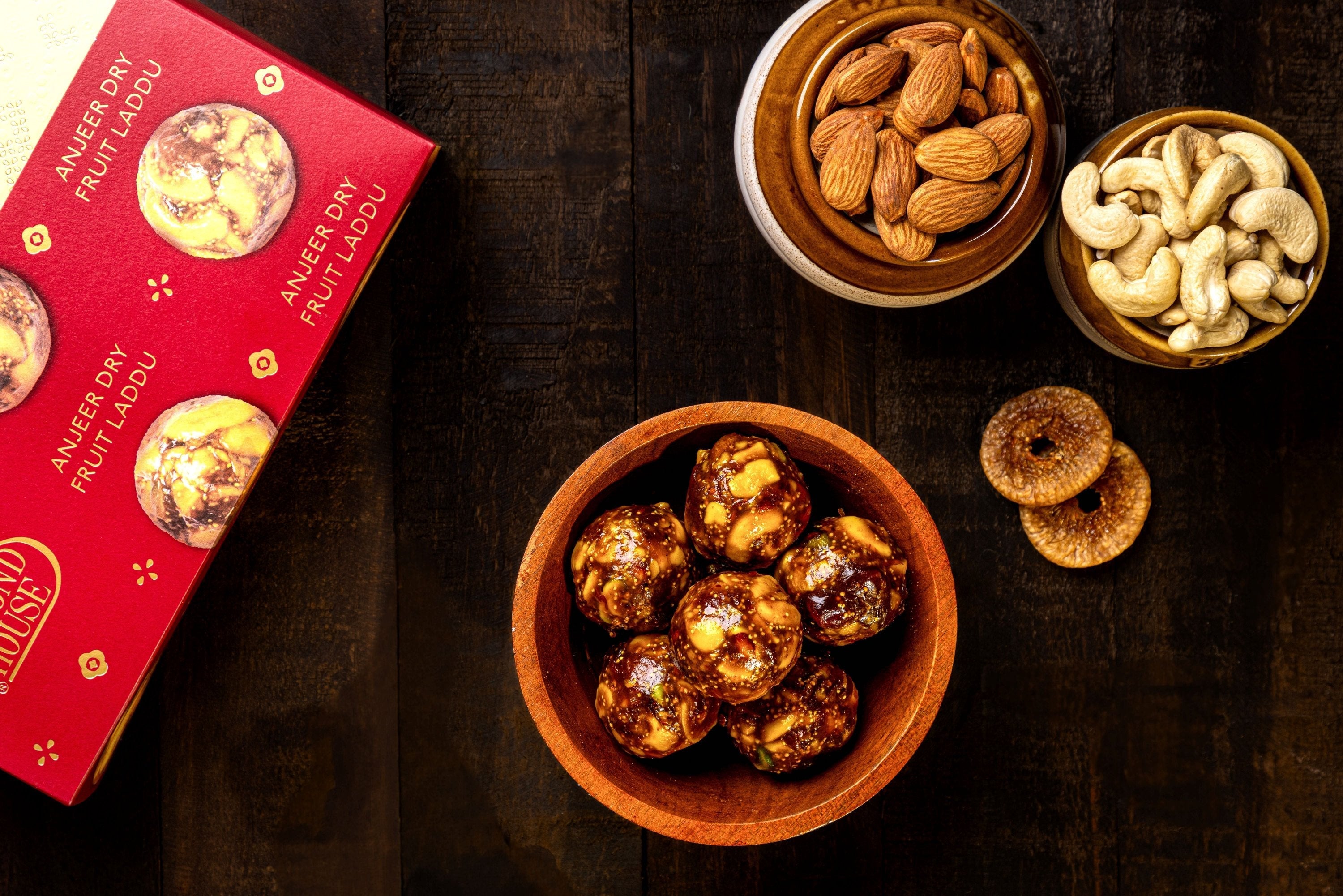 Almond House Anjeer Dryfruit Laddu (MAP) - Safuron