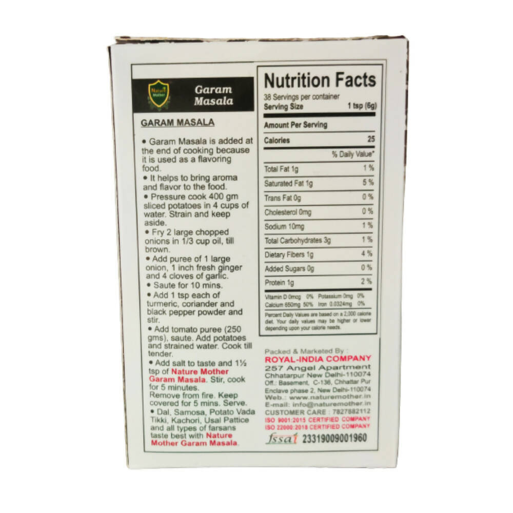 Nature Mother Garam Masala Nature Mother