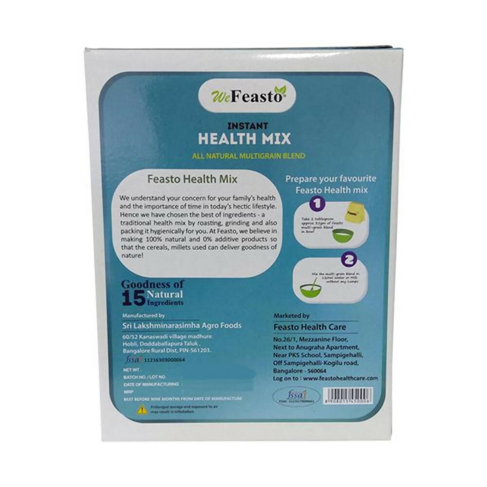 Wefeasto Instant Health Mix Vanilla Flavour Wefeasto