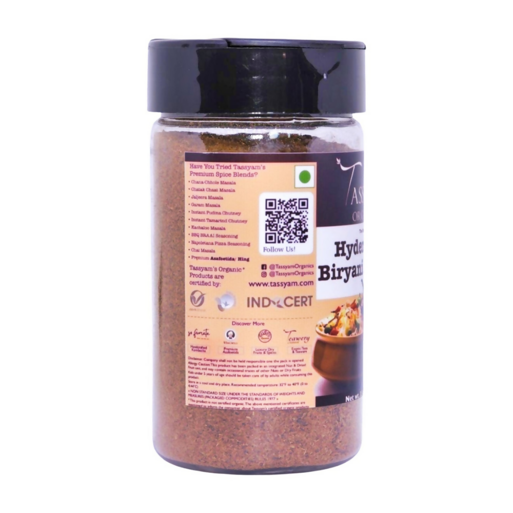 Tassyam Organics Handpounded Hyderabadi Biryani Masala Tassyam Organics