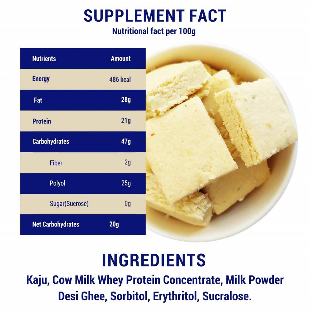 Diabexy Desi Ghee Kaju Barfi Diabexy