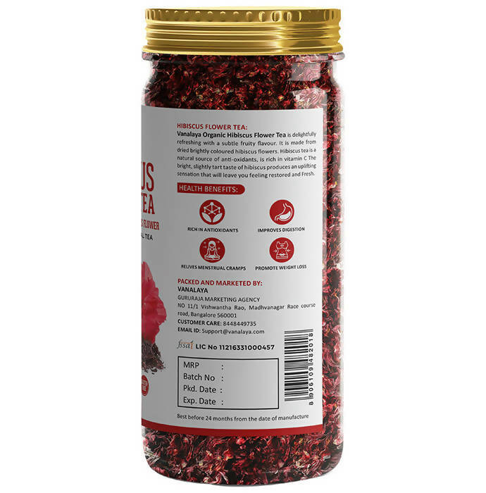 Vanalaya Hibiscus Flower Tea Vanalaya