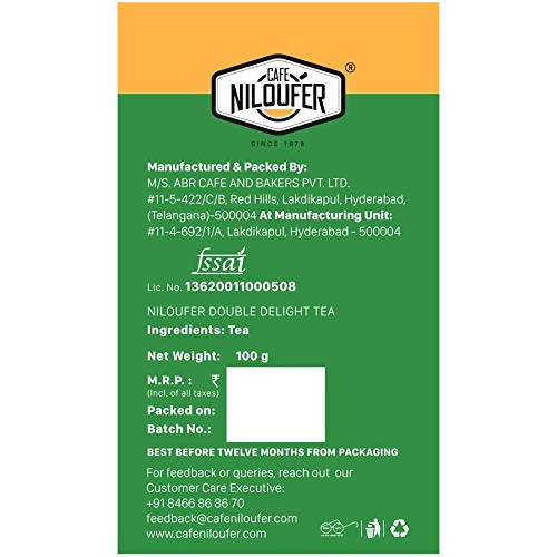 Cafe Niloufer Double Delight Tea Powder Cafe Niloufer