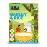 Tots and Moms Organic Cereal Barley & Rice Cereal - Safuron