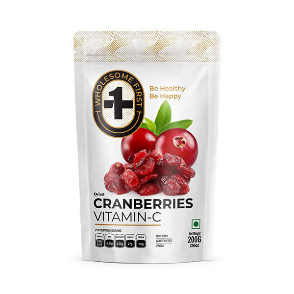 Wholesome First Dried Cranberries - Safuron