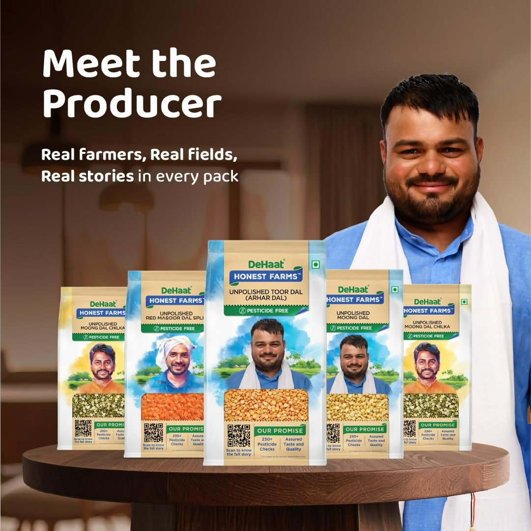 DeHaat Honest Farms Unpolished Toor Dal DeHaat