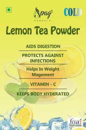 Spag Herbals Cold Instant Premix Lemon Tea Spag Herbals
