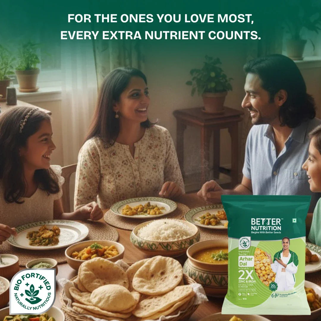 Better Nutrition Biofortified Arhar Dal / Toor Dal Better Nutrition