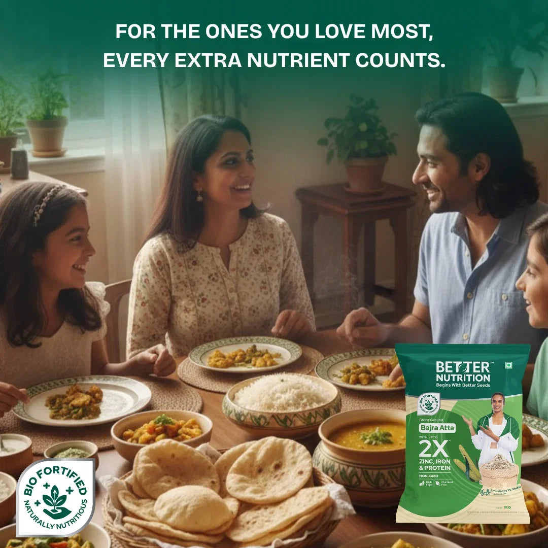 Better Nutrition Biofortified Bajra Atta / Pearl Millet Flour Better Nutrition