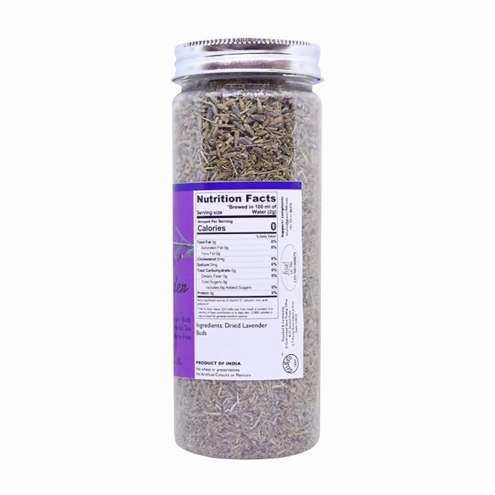 Tassyam Organics Lush Lavender Buds Herbal Tisane Tassyam Organics