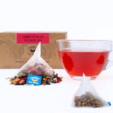 Tea Sense Hibiscus Rose Tea Bags Box Tea Sense