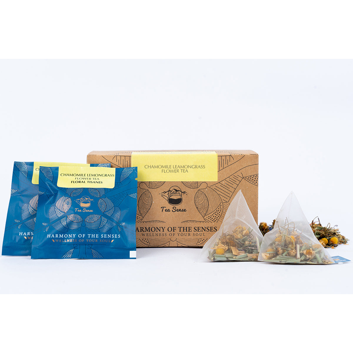 Tea Sense Chamomile Lemongrass Tea Bags Box Tea Sense