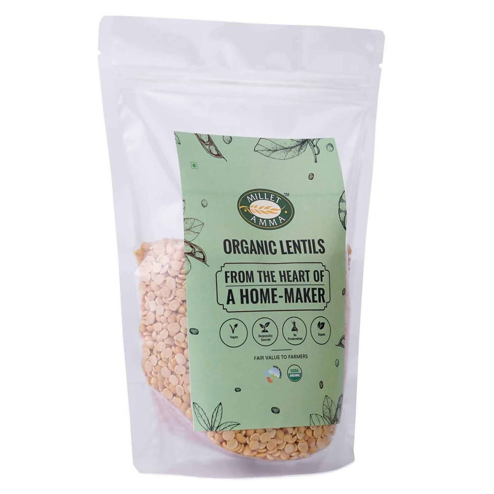 Millet Amma Organic Lentils Toor Dal Millet Amma