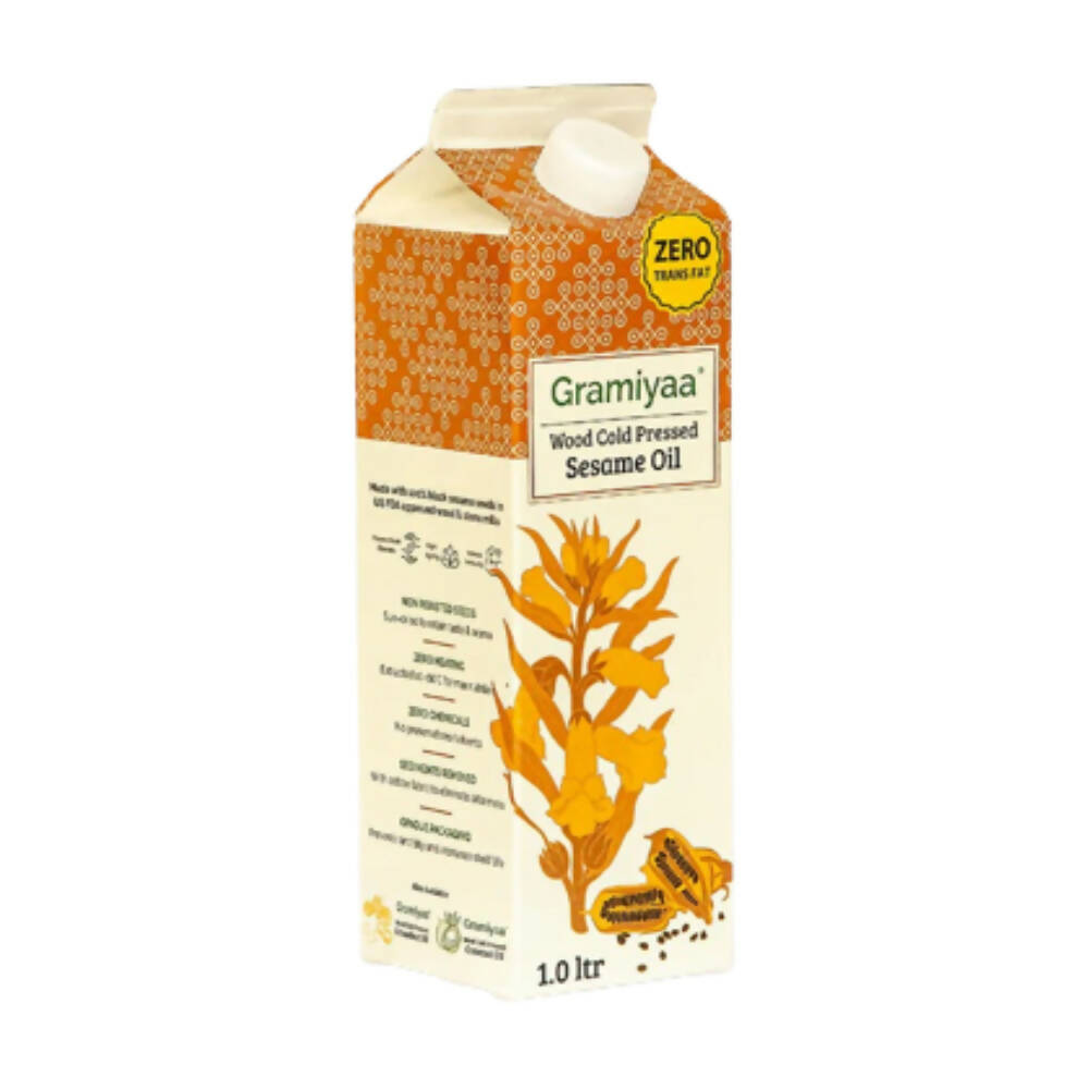 Gramiyaa Wood Cold Pressed Sesame Oil - Safuron