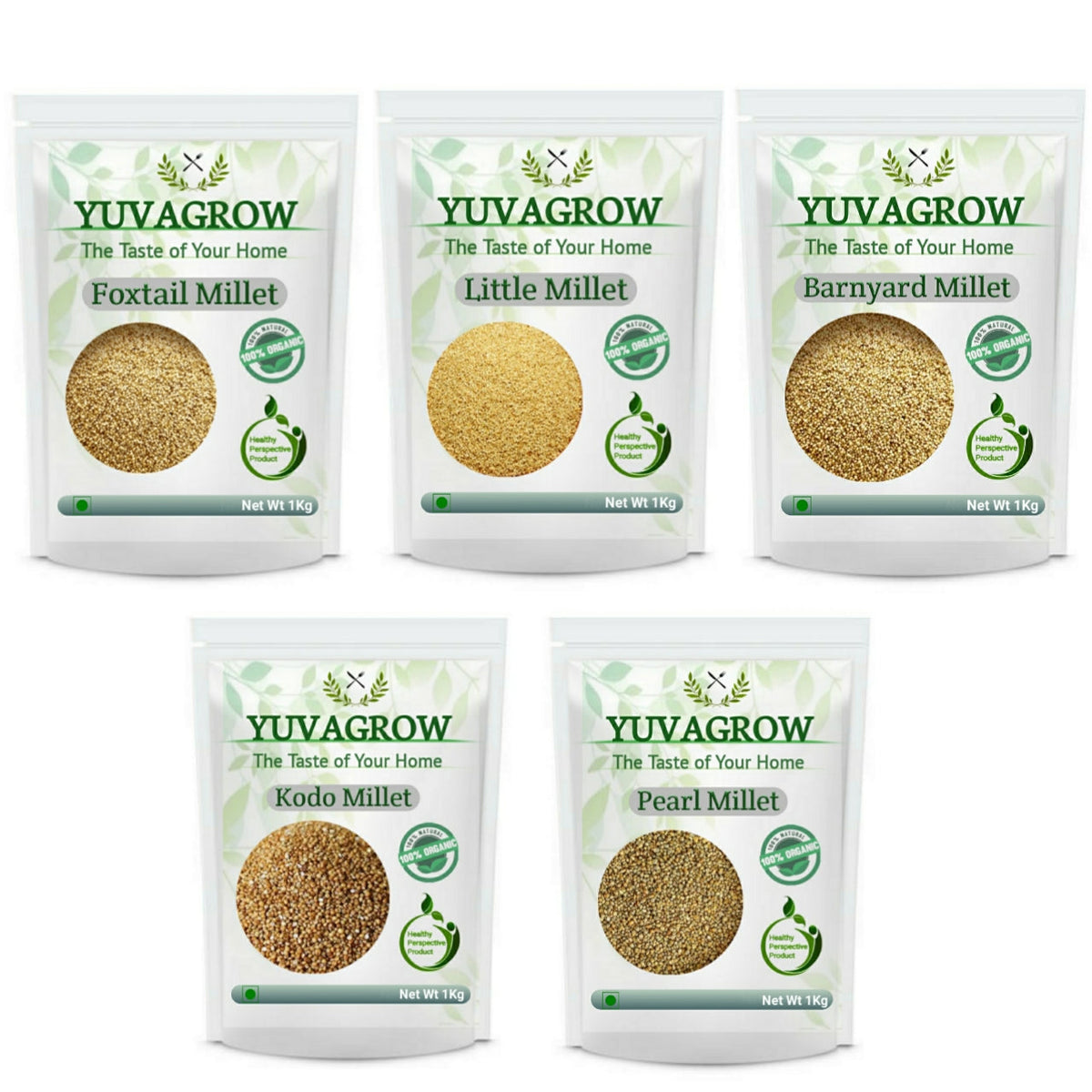Yuvagrow Combo Millets Grains Yuvagrow
