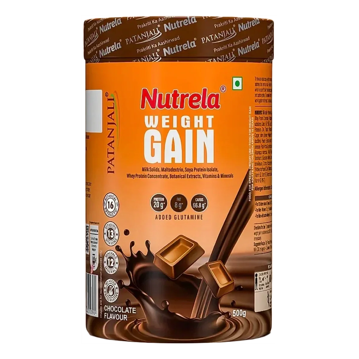 Patanjali Nutrela Weight Gain Chocolate Flavour - Safuron