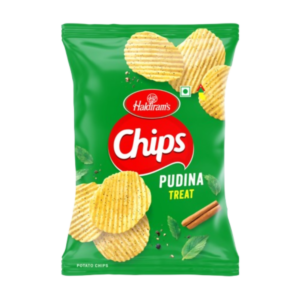 Haldiram's Pudina Treat Chips - Safuron