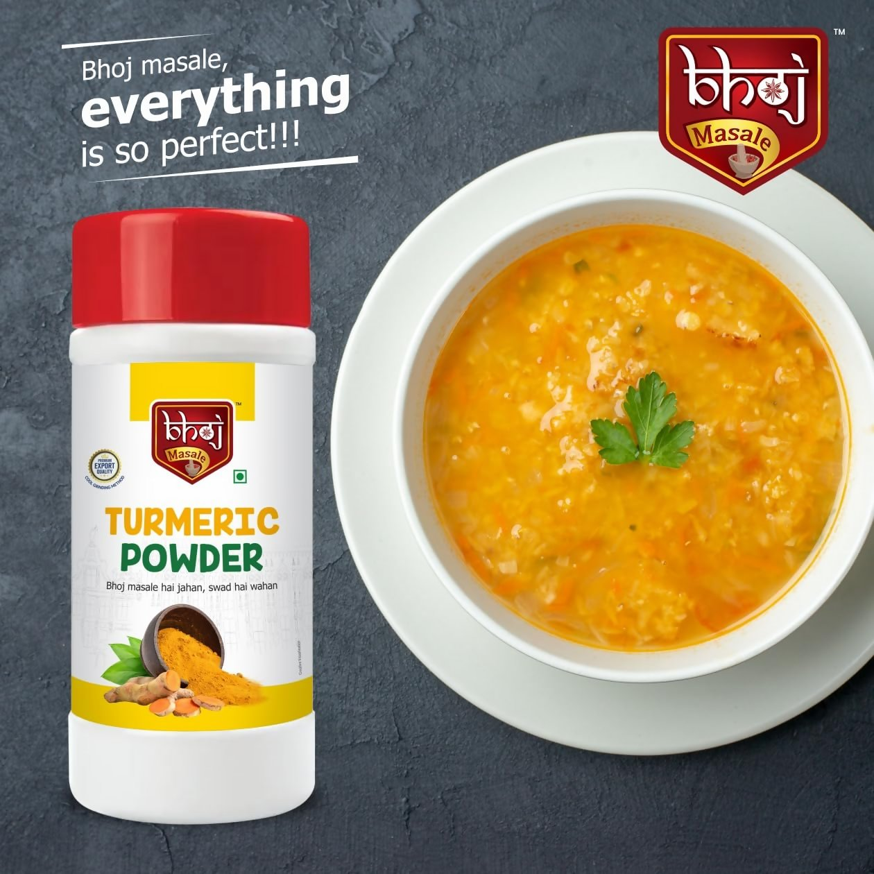 Bhoj Masale Coriander Cumin and Turmeric Powder Bhoj Masale