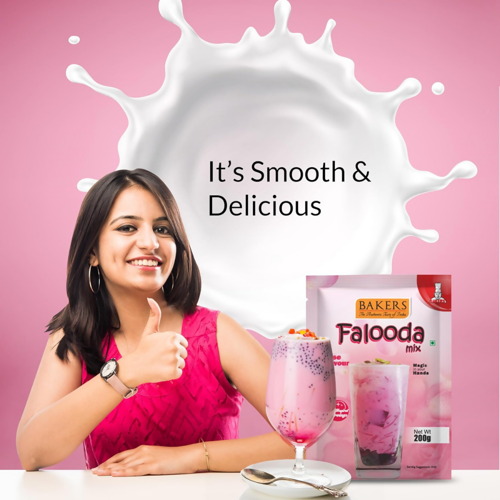 BAKERS Rose Flavored Falooda Mix BAKERS