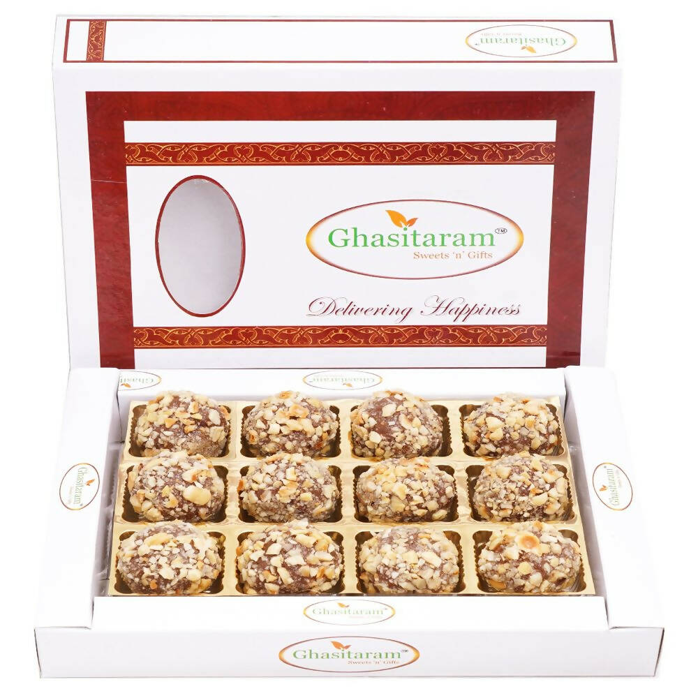 Ghasitaram Hazelnut Cashew Sweet Balls - Safuron