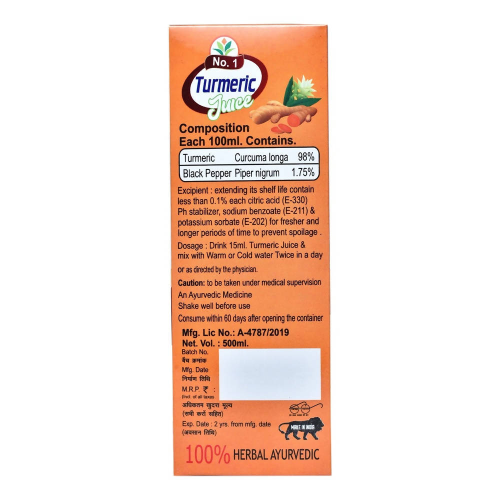 Sansu Turmeric Juice Sugar Free Sansu