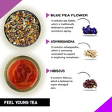Teacurry Feel Young Tea Bags (Anti Ageing Tea) Teacurry