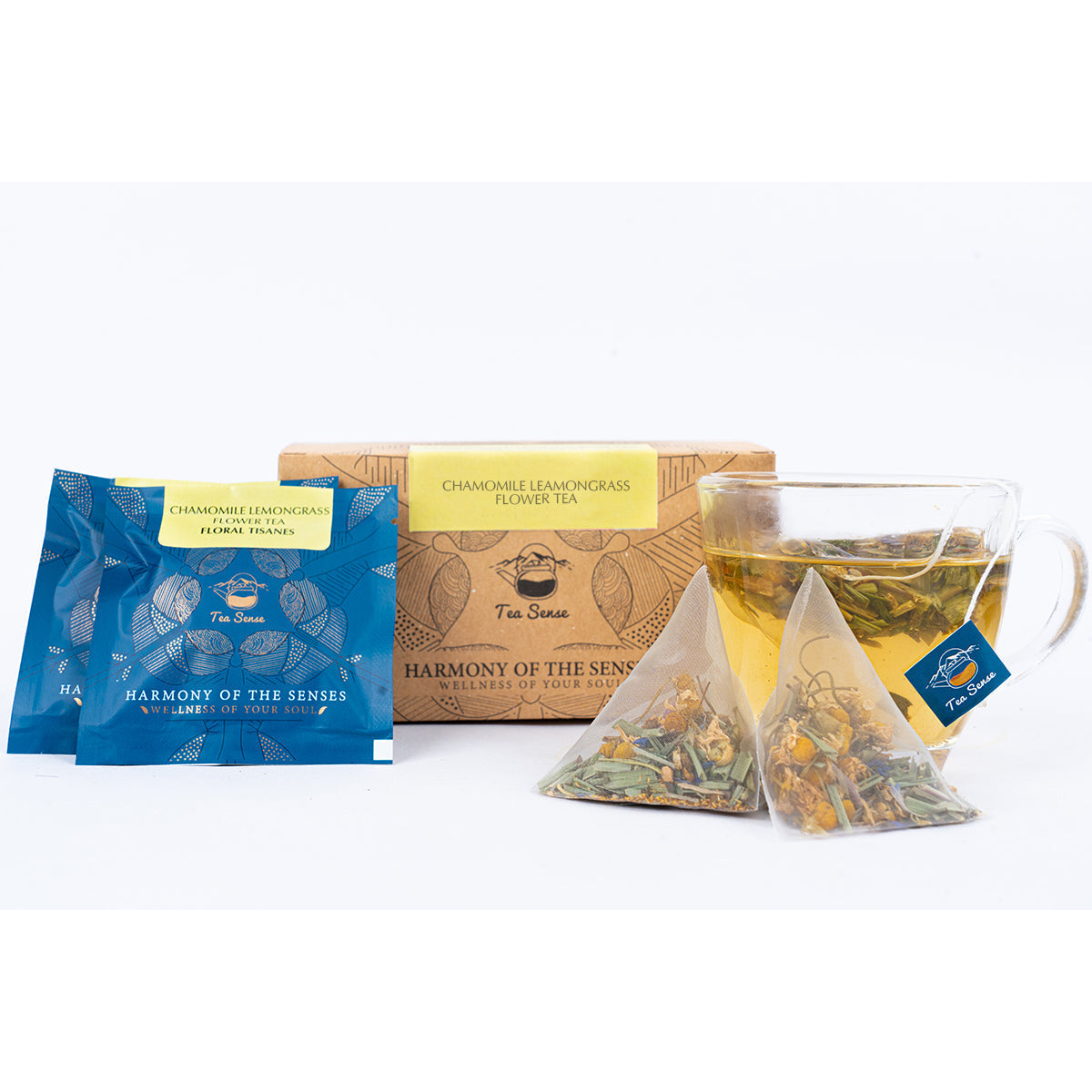 Tea Sense Chamomile Lemongrass Tea Bags Box Tea Sense