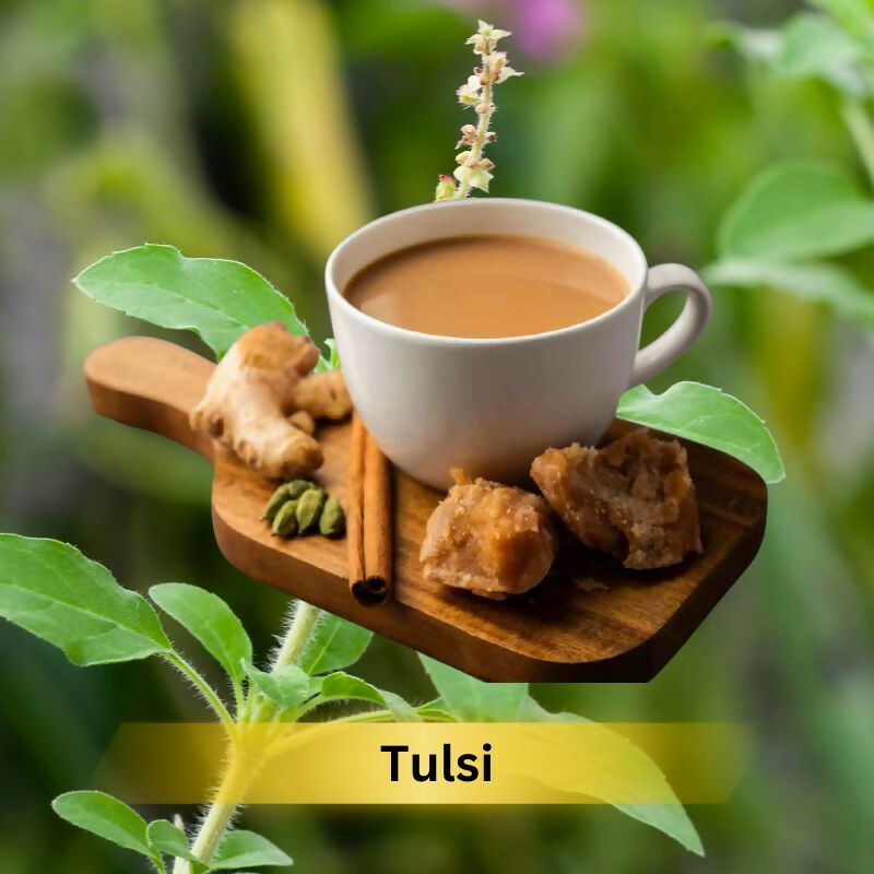 Naivedyam Classic Tulsi Flavour Jaggery Tea Naivedyam