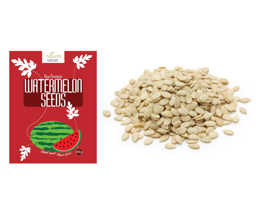 Nature's Velvet Raw Premium Watermelon Seeds Nature's Velvet