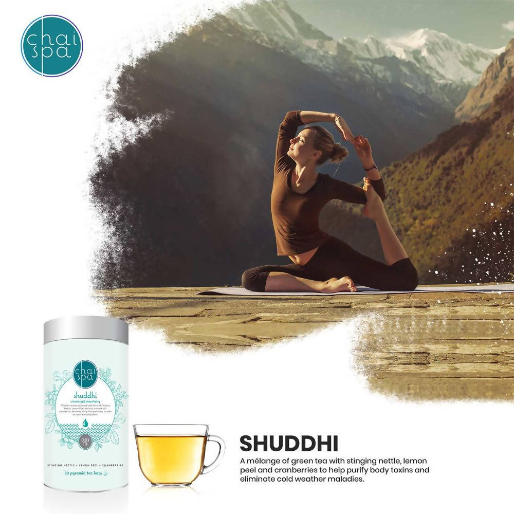 Chai Spa Shuddhi Green Tea Chai Spa