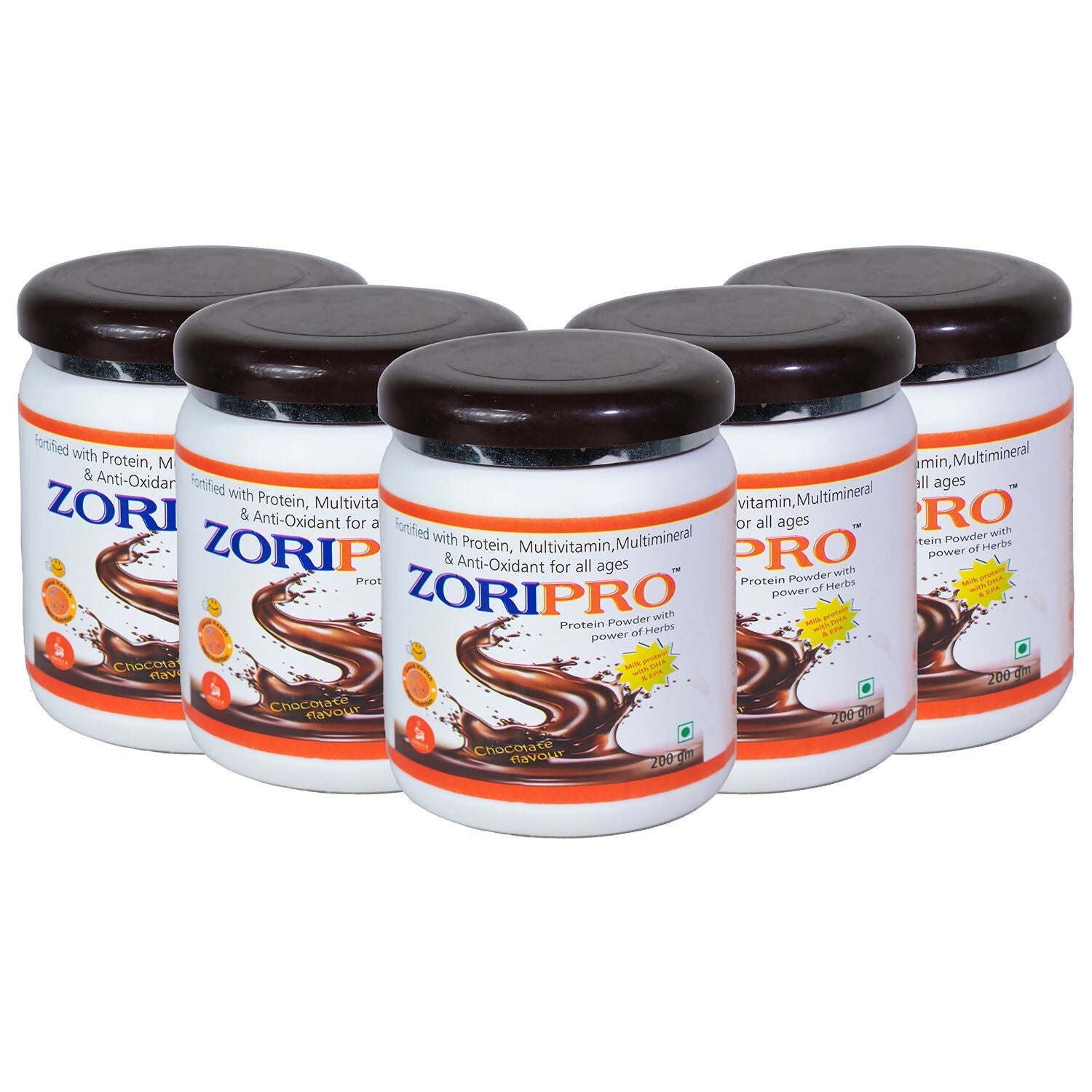 Zorilla Life Science Zoripro Protein Powder - Chocolate I Multivitamin I Multimineral I Anti-Oxidant for all ages I with Power of Herbs Zorilla Life Science