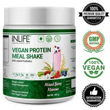 Inlife Vegan Protein Meal Shake Mixed Berry Flavour Inlife