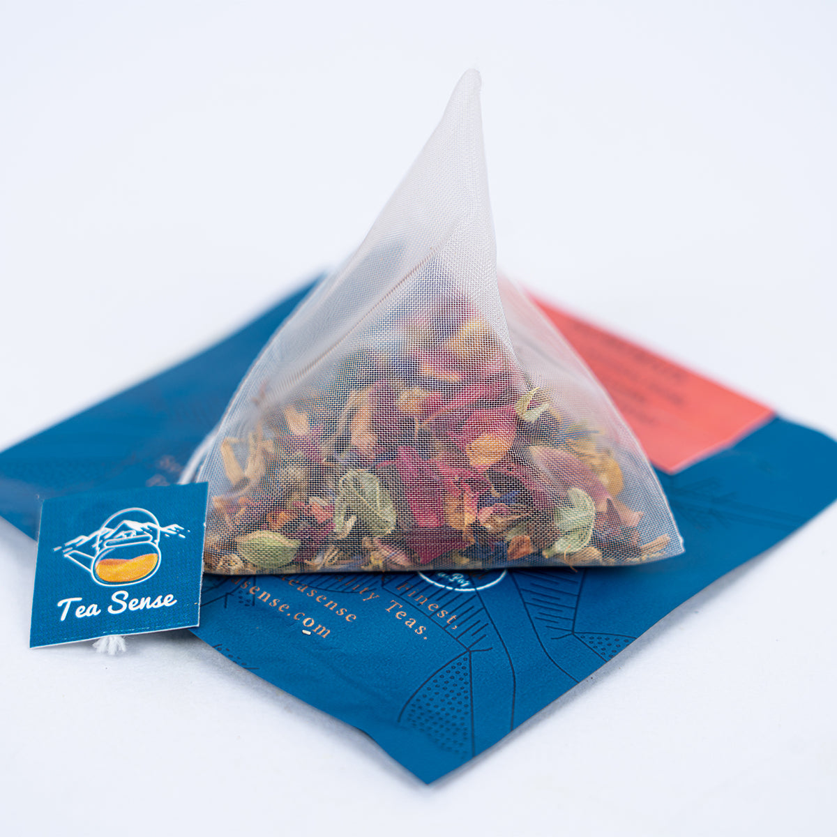Tea Sense Hibiscus Rose Tea Bags Box Tea Sense