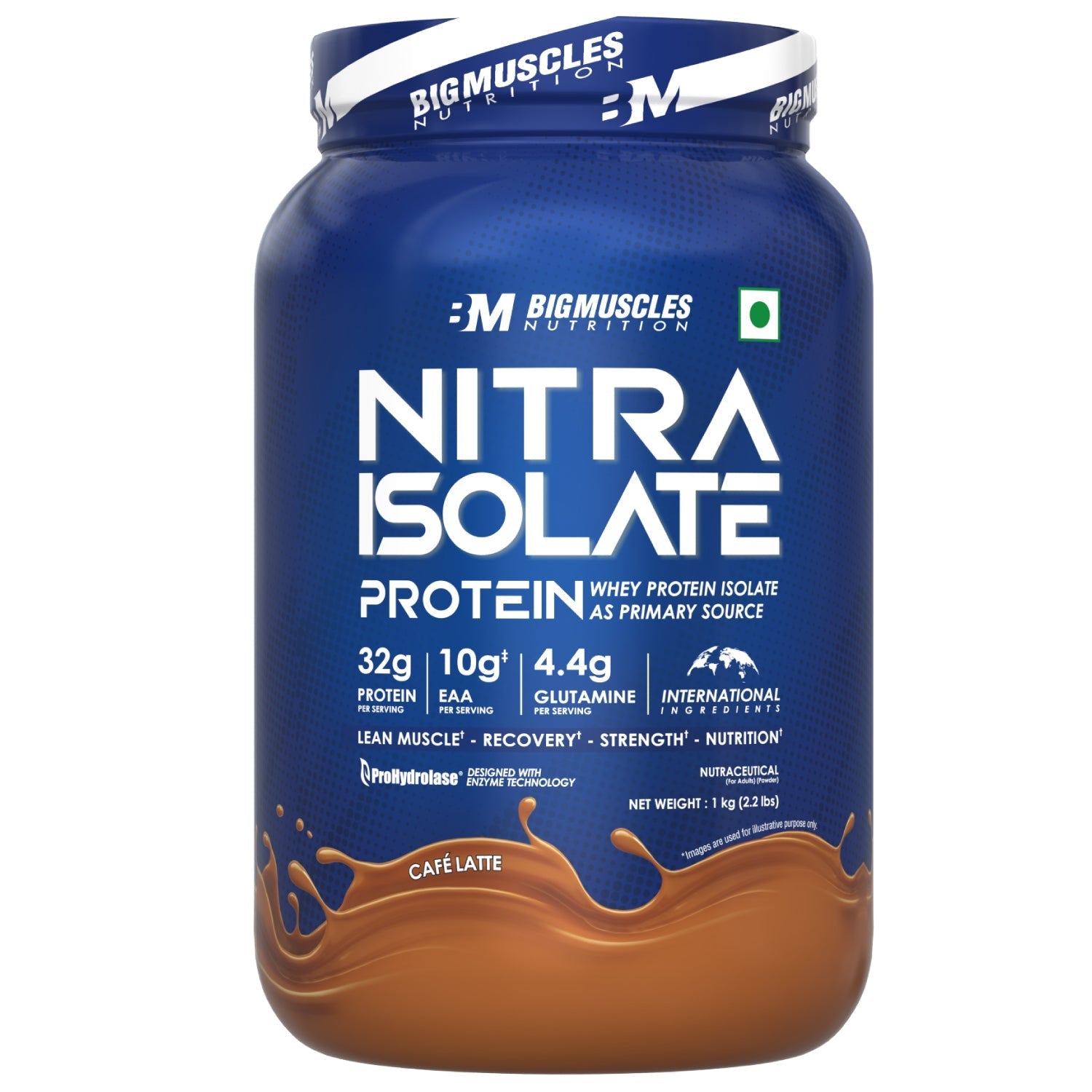 Big Muscles Nutrition Nitra Isolate Whey Protein - Dista