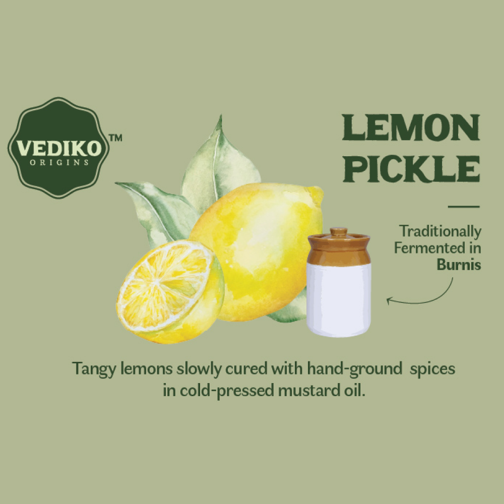 Vediko Origins Lemon Pickle Vediko Origins